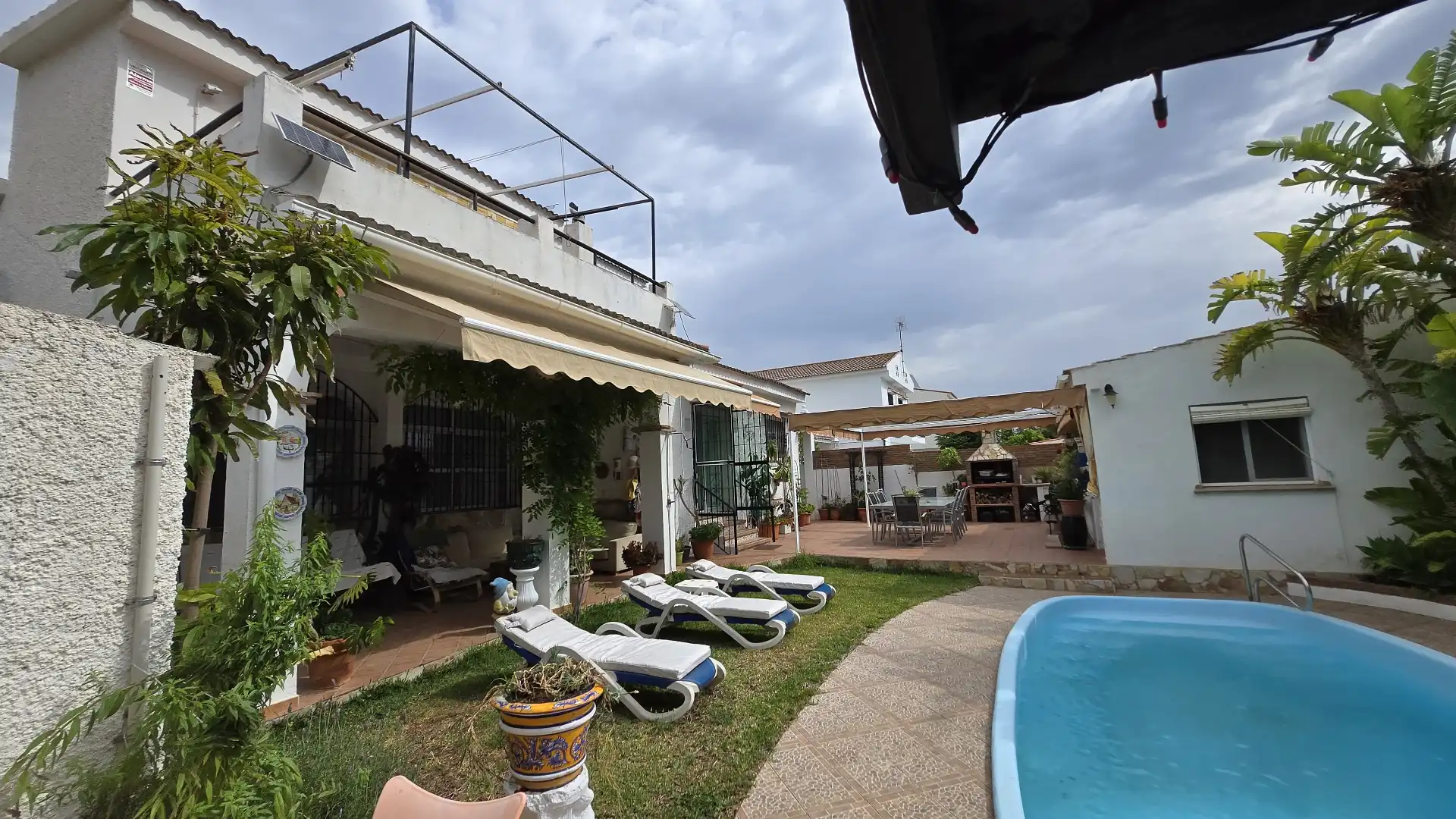 Garden of Houses for sale in Málaga  with Air Conditioner, Private garden and Terrace
