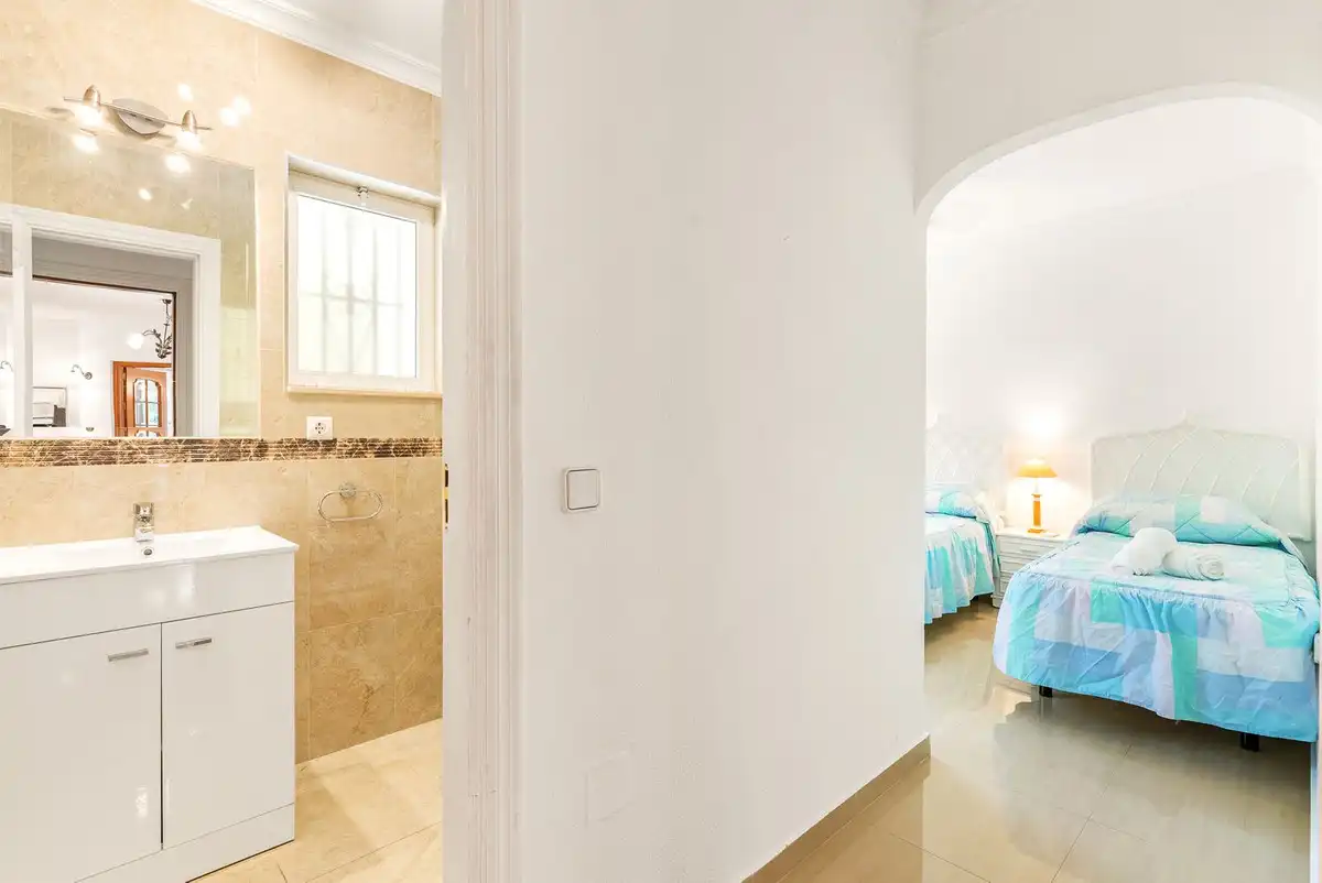 Baño de Casa o chalet en venta en Mijas con Aire acondicionado, Calefacción y Jardín privado