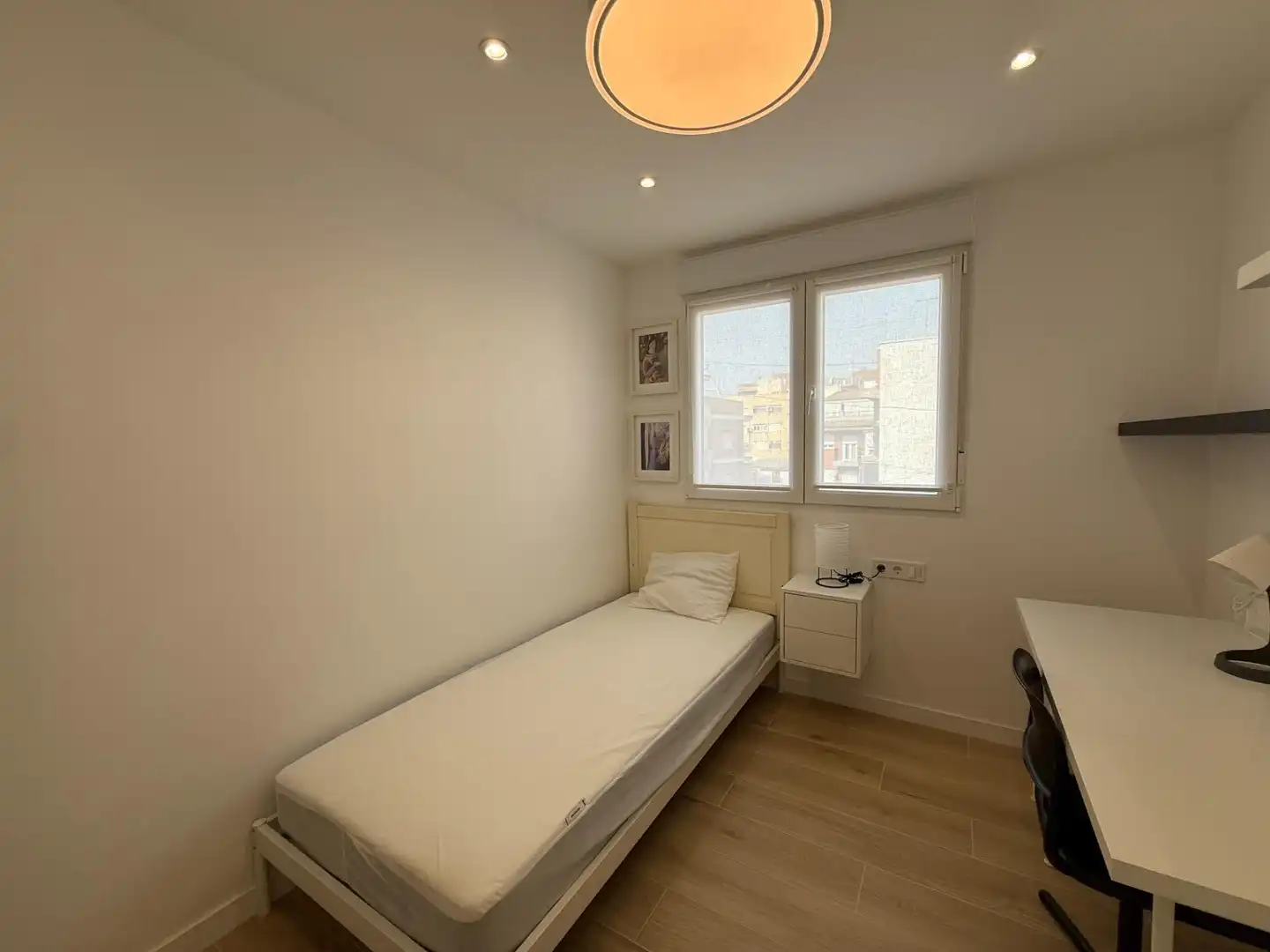 Bedroom of Flat for rent in Murcia  with Air Conditioner, Furnished and Balcony