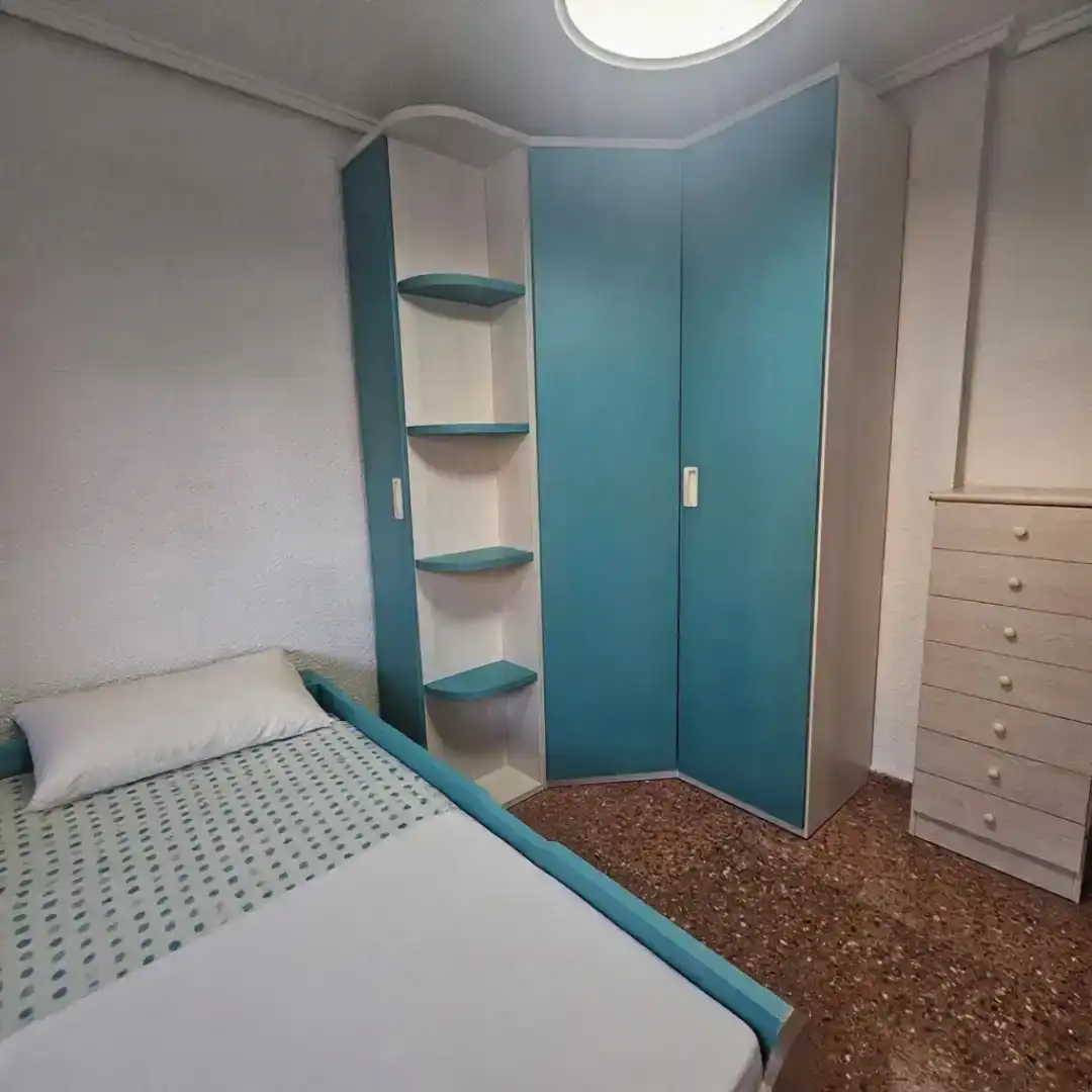 Bedroom of Flat for sale in Elda  with Air Conditioner, Storage room and Furnished