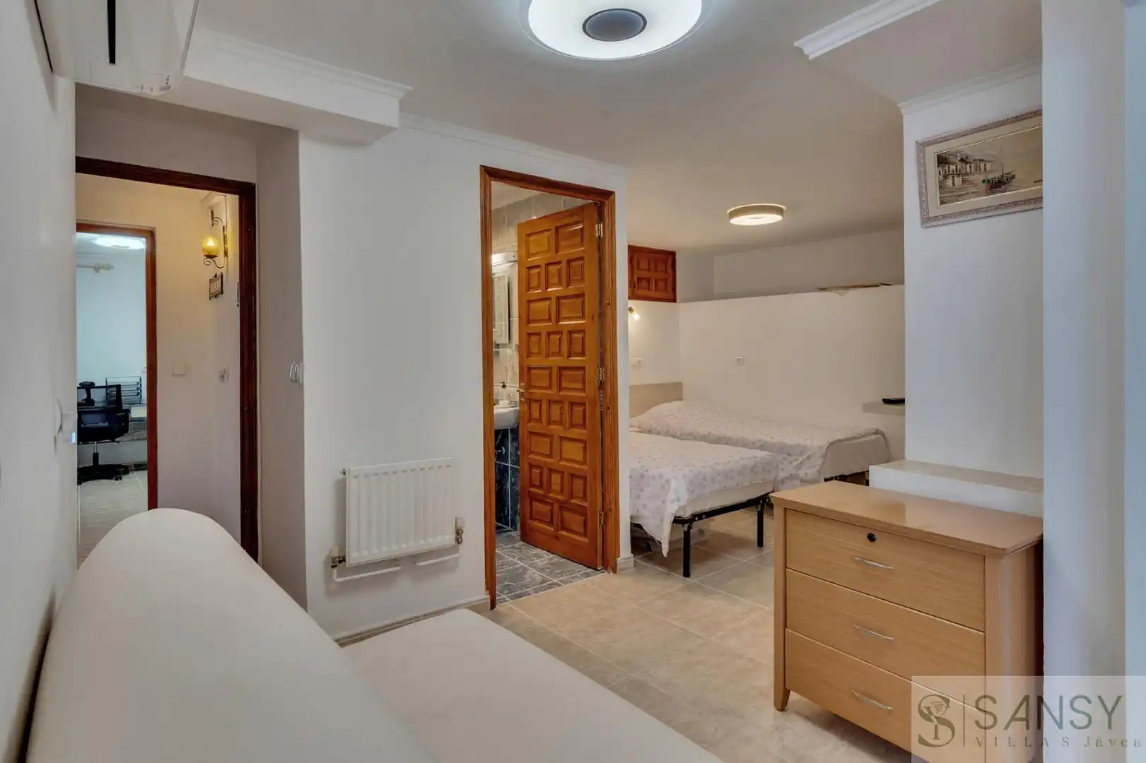 Bedroom of Houses for sale in Jávea / Xàbia  with Air Conditioner, Terrace and Storage room