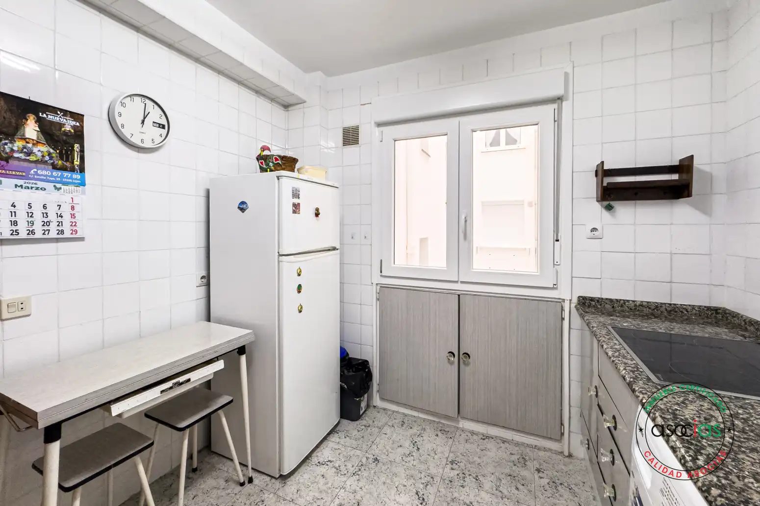 Cocina de Piso en venta en Gijón  con Parquet y Terraza