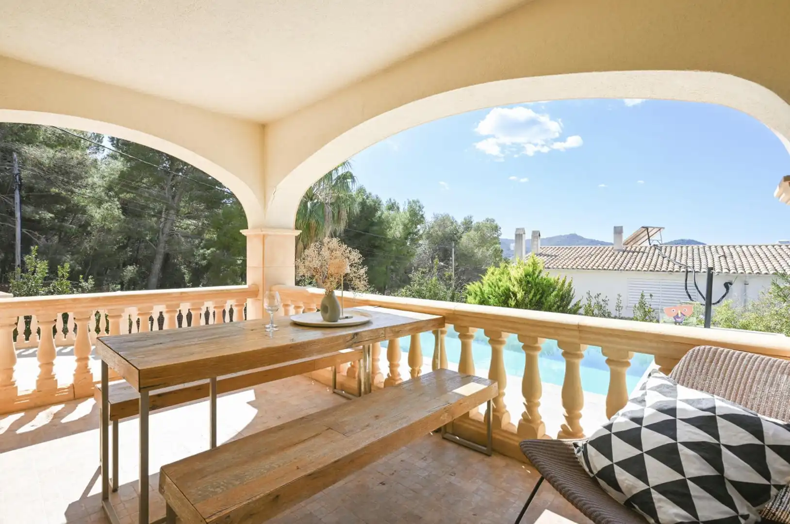 Terrasse von Country house zum Verkauf in Capdepera mit Heizung, Terrasse und Abstellraum