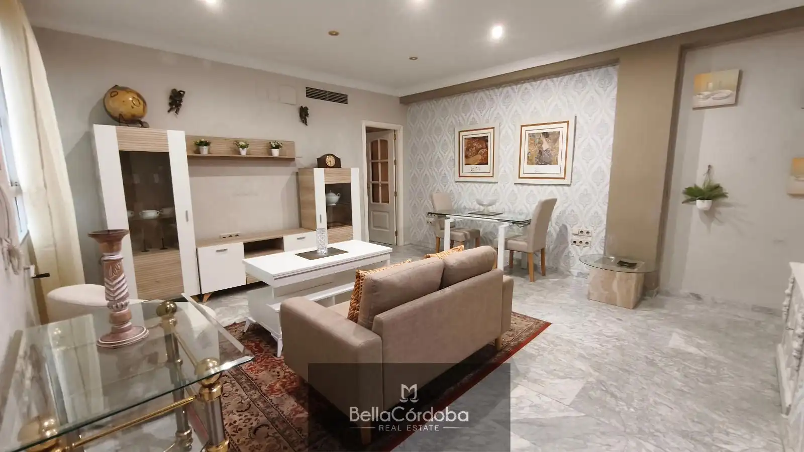 Living room of Flat for rent in Córdoba  with Air Conditioner