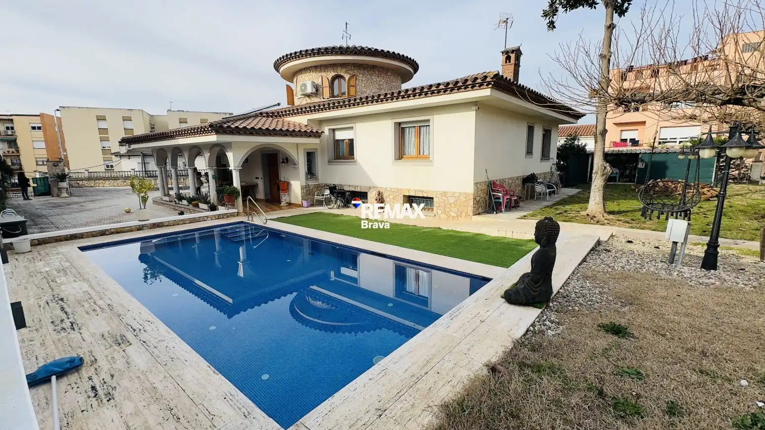 Piscina de Casa o chalet en venta en Girona con Aire acondicionado, Jardín privado y Terraza