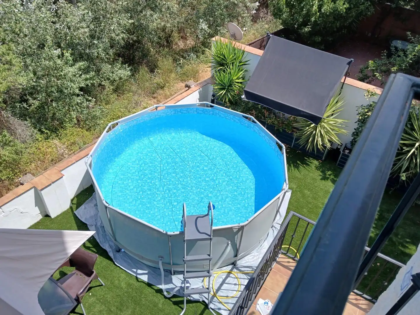 Piscina de Casa o xalet en venda en Gójar amb Calefacció, Jardí privat i Terrassa