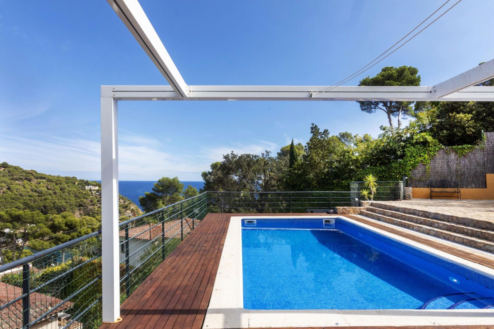 Swimming pool of House or chalet for sale in Palafrugell  with Air Conditioner, Heating and Terrace