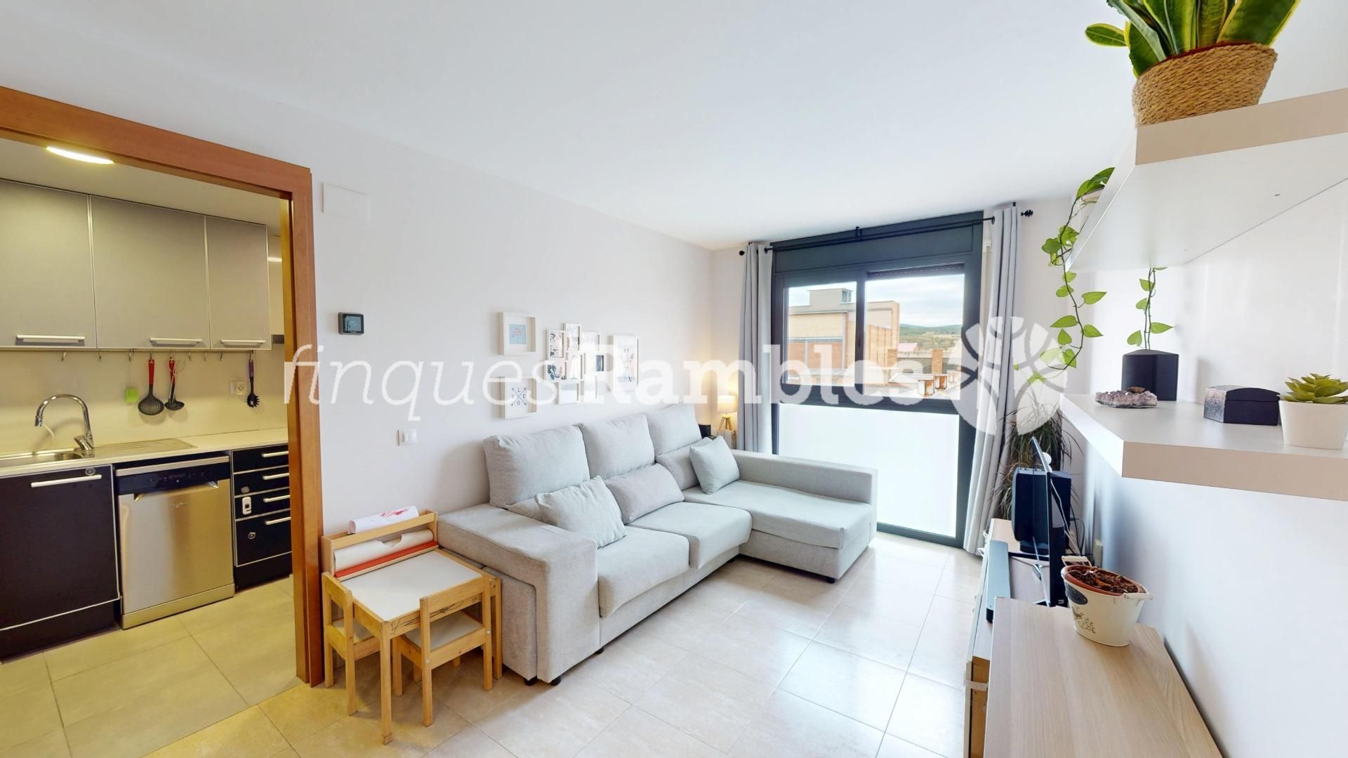 Sala de estar de Dúplex en venta en Igualada con Aire acondicionado, Calefacción y Terraza