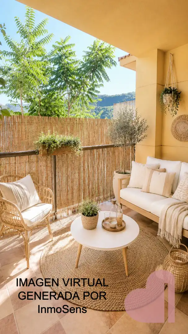 Terraza de Casa adosada en venta en Vallirana con Jardín privado, Terraza y Balcón