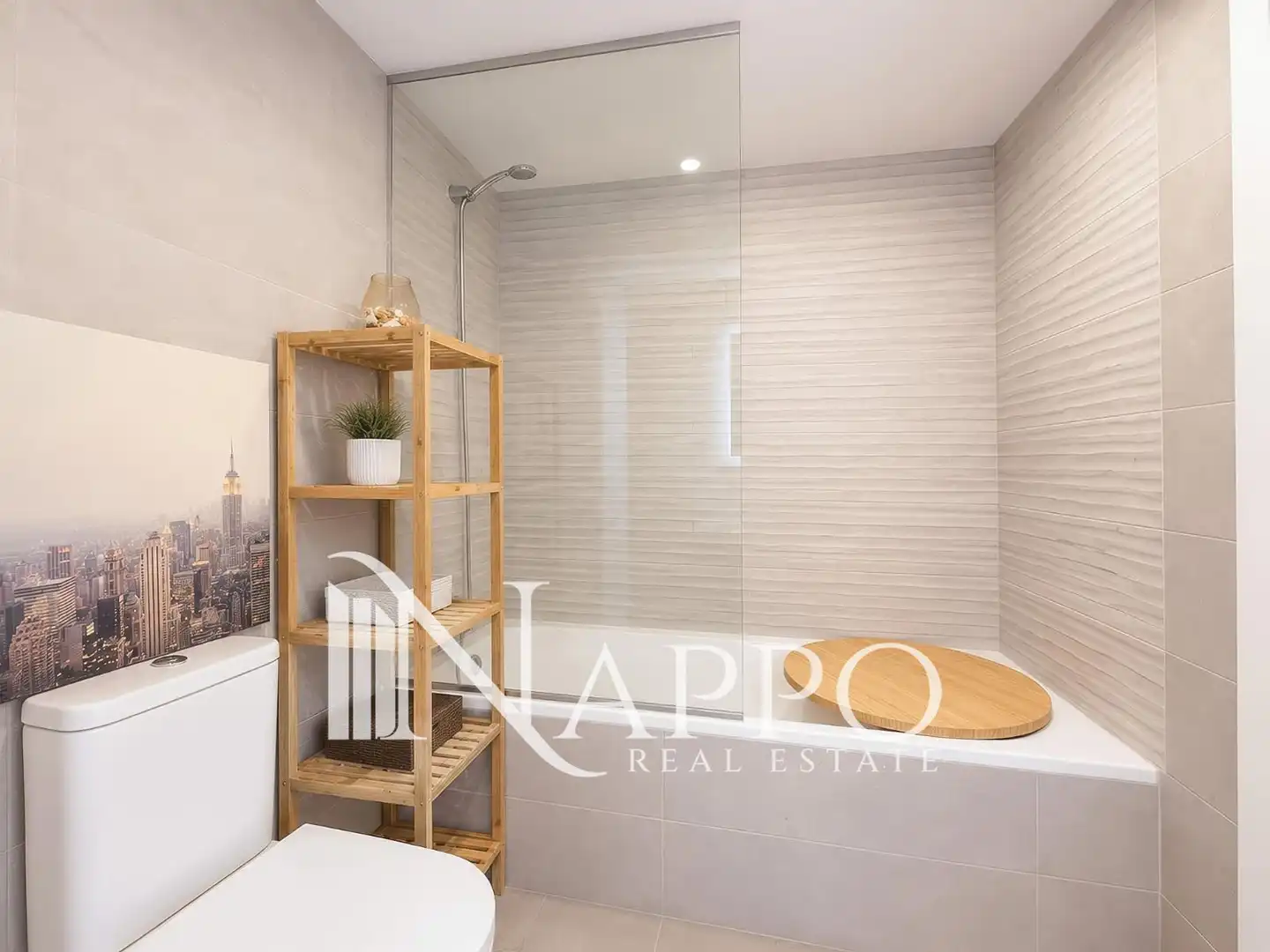 Badezimmer von Wohnung zum Verkauf in Calvià mit Klimaanlage, Heizung und Terrasse