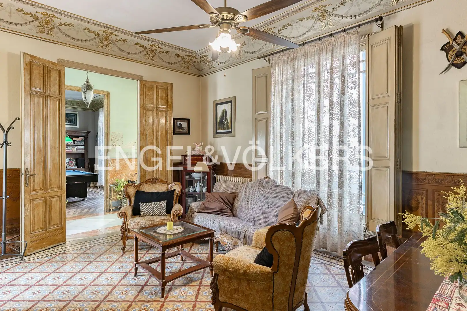 Sala de estar de Casa adosada en venta en Sant Celoni con Calefacción, Jardín privado y Terraza