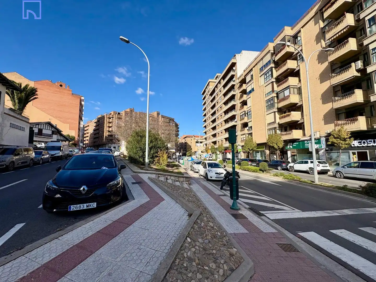 Vista exterior de Piso en venta en Tudela con Aire acondicionado, Calefacción y Parquet