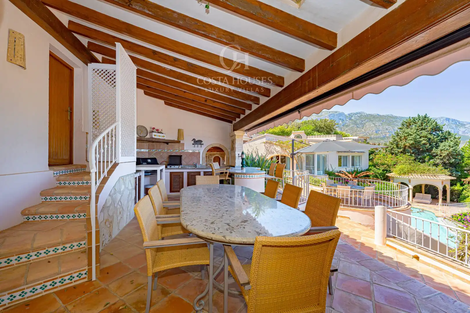Terrace of Houses for sale in Dénia  with Air Conditioner, Heating and Private garden