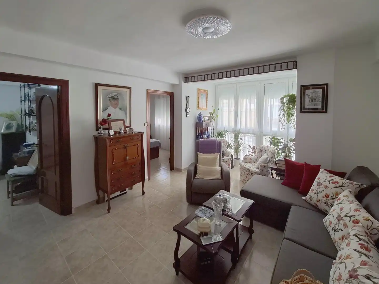Wohnzimmer von Wohnung zum Verkauf in Cartagena mit Klimaanlage und Heizung