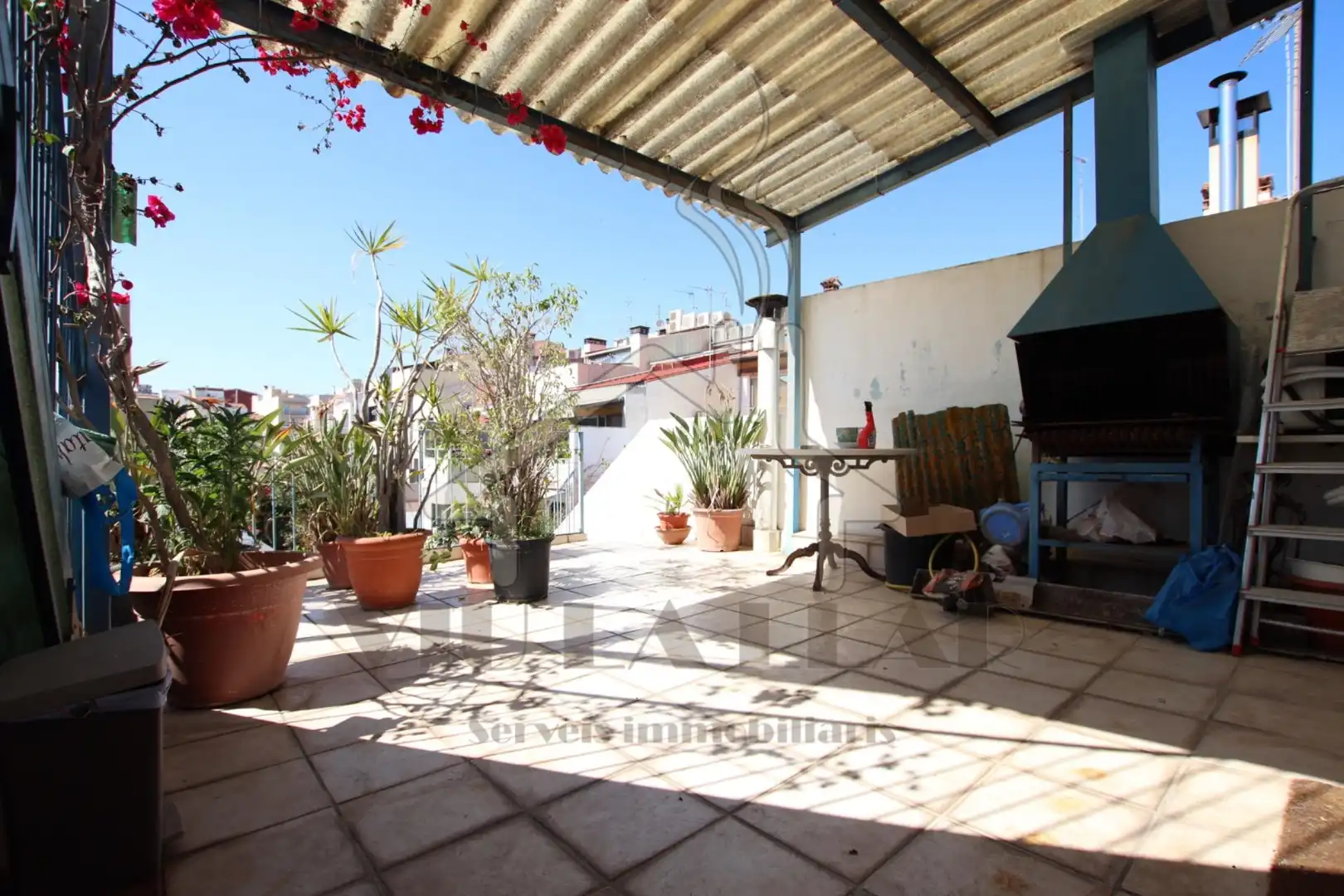Terrasse von Einfamilien-Reihenhaus zum Verkauf in Mataró