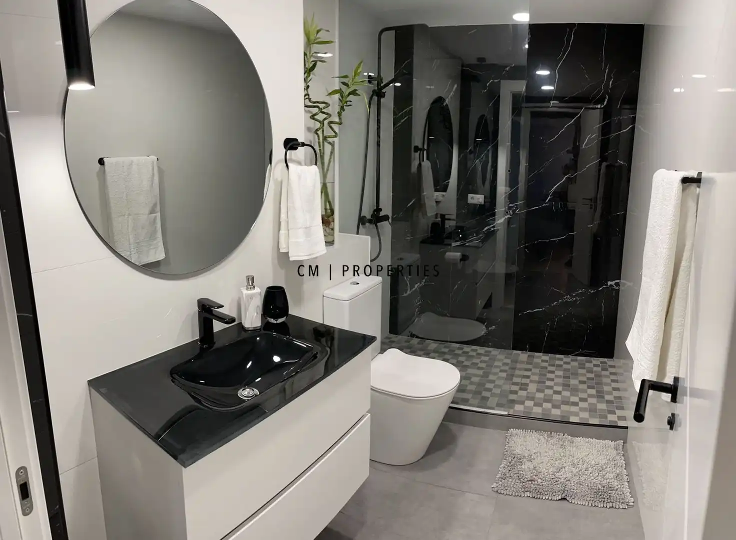 Baño de Casa adosada de alquiler en Chiva con Aire acondicionado, Calefacción y Terraza