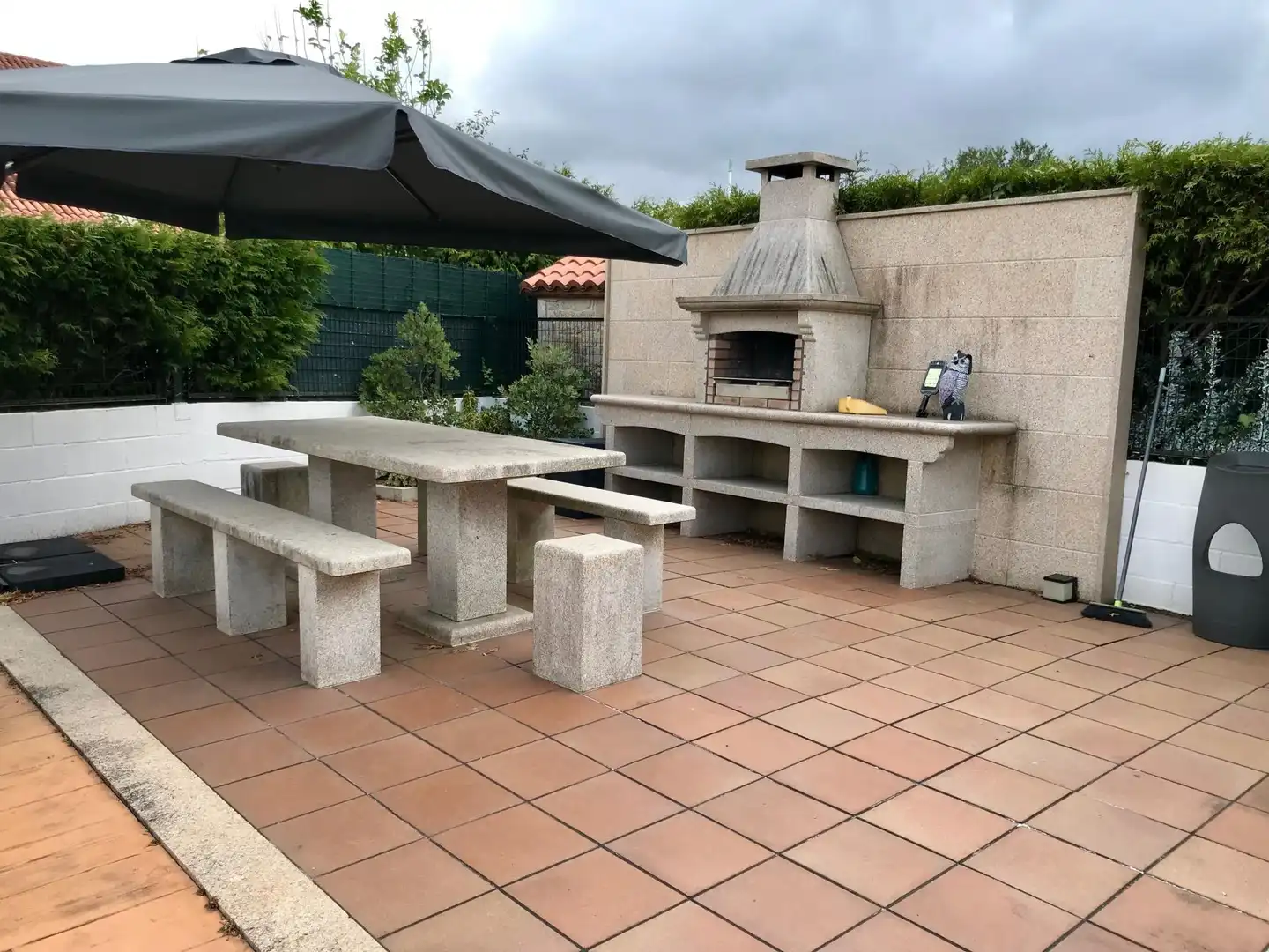 Terraza de Casa o chalet en venta en Ribeira con Calefacción, Piscina y Amueblado