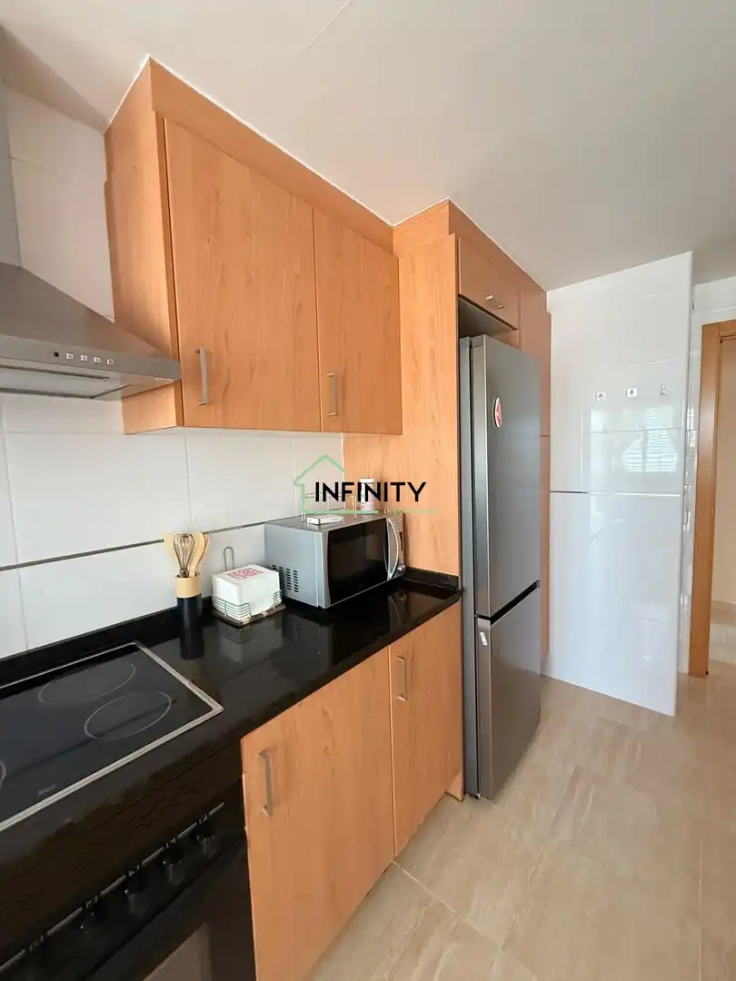 Kitchen of Flat for share in Xeraco  with Furnished