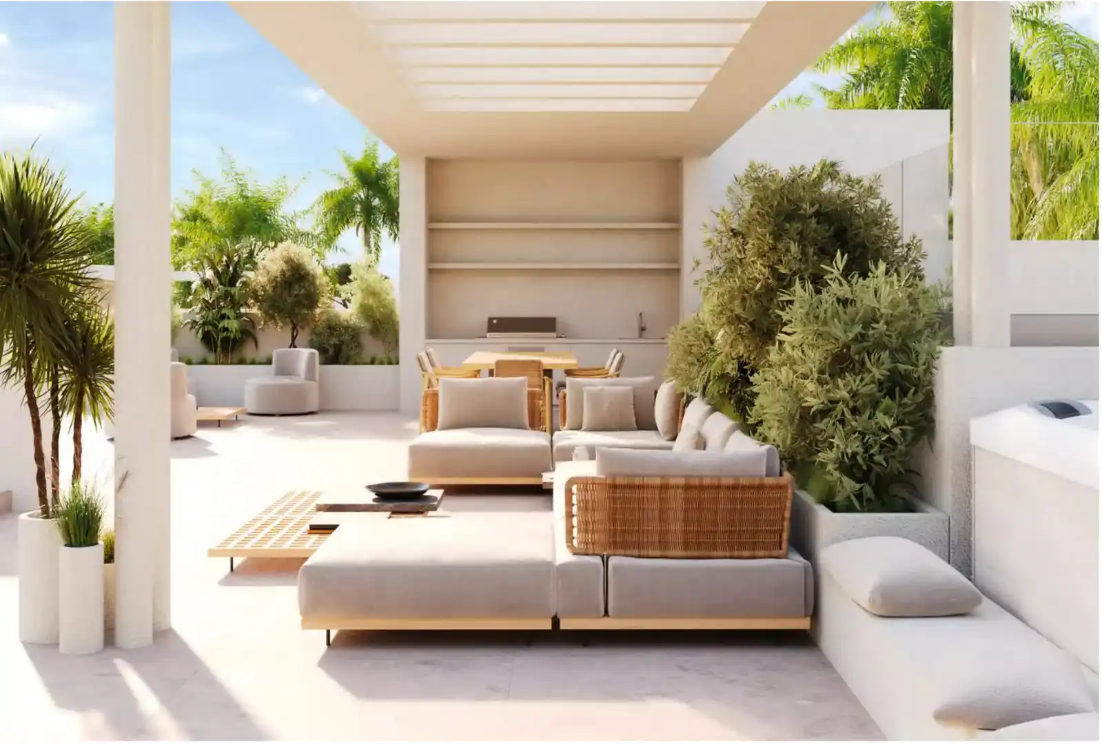 Terrace of Flat for sale in Costa Natura