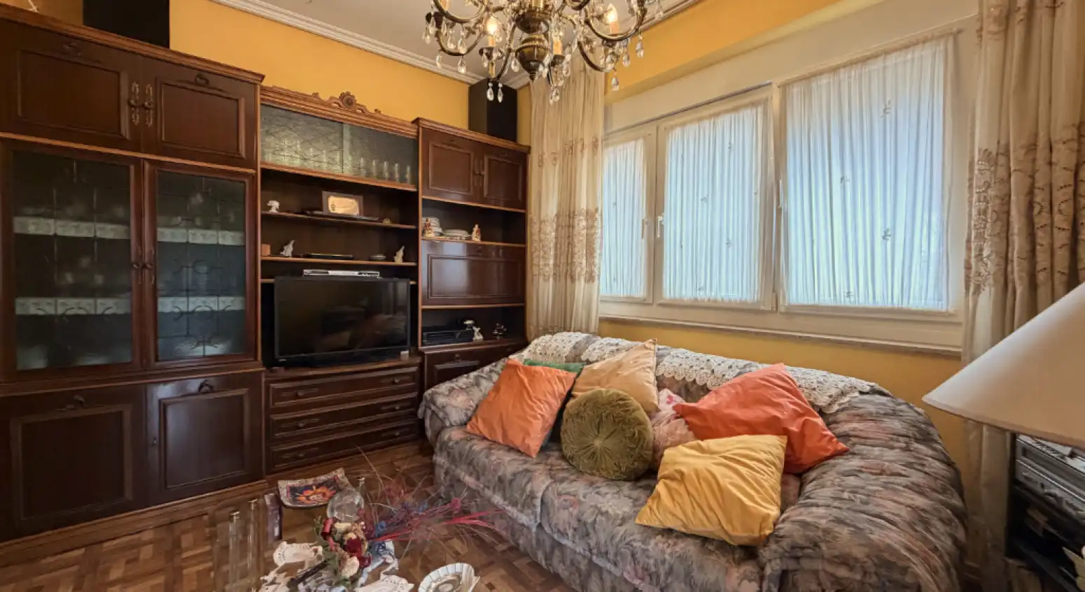 Wohnzimmer von Wohnung zum Verkauf in Torrelavega  mit Heizung und Möbliert