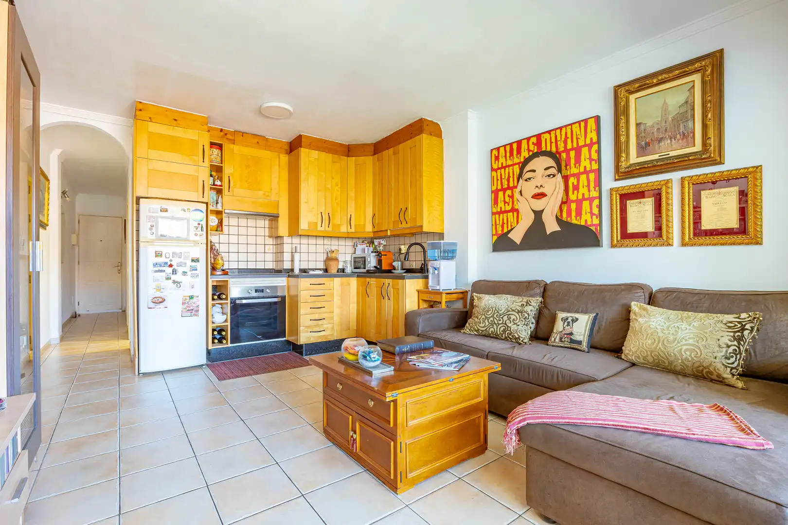 Cocina de Piso en venta en San Bartolomé de Tirajana con Terraza, Piscina y Amueblado