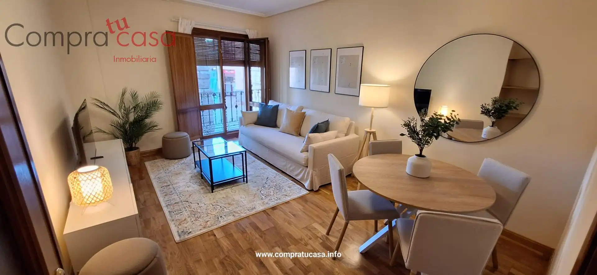 Living room of Flat for rent in Segovia  with Heating and Balcony