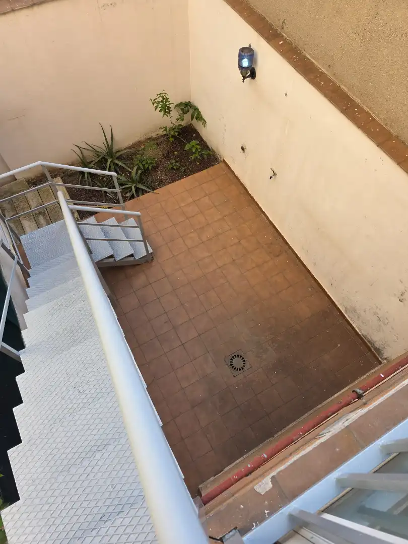 Balcony of Flat for sale in  Madrid Capital  with Air Conditioner, Heating and Private garden