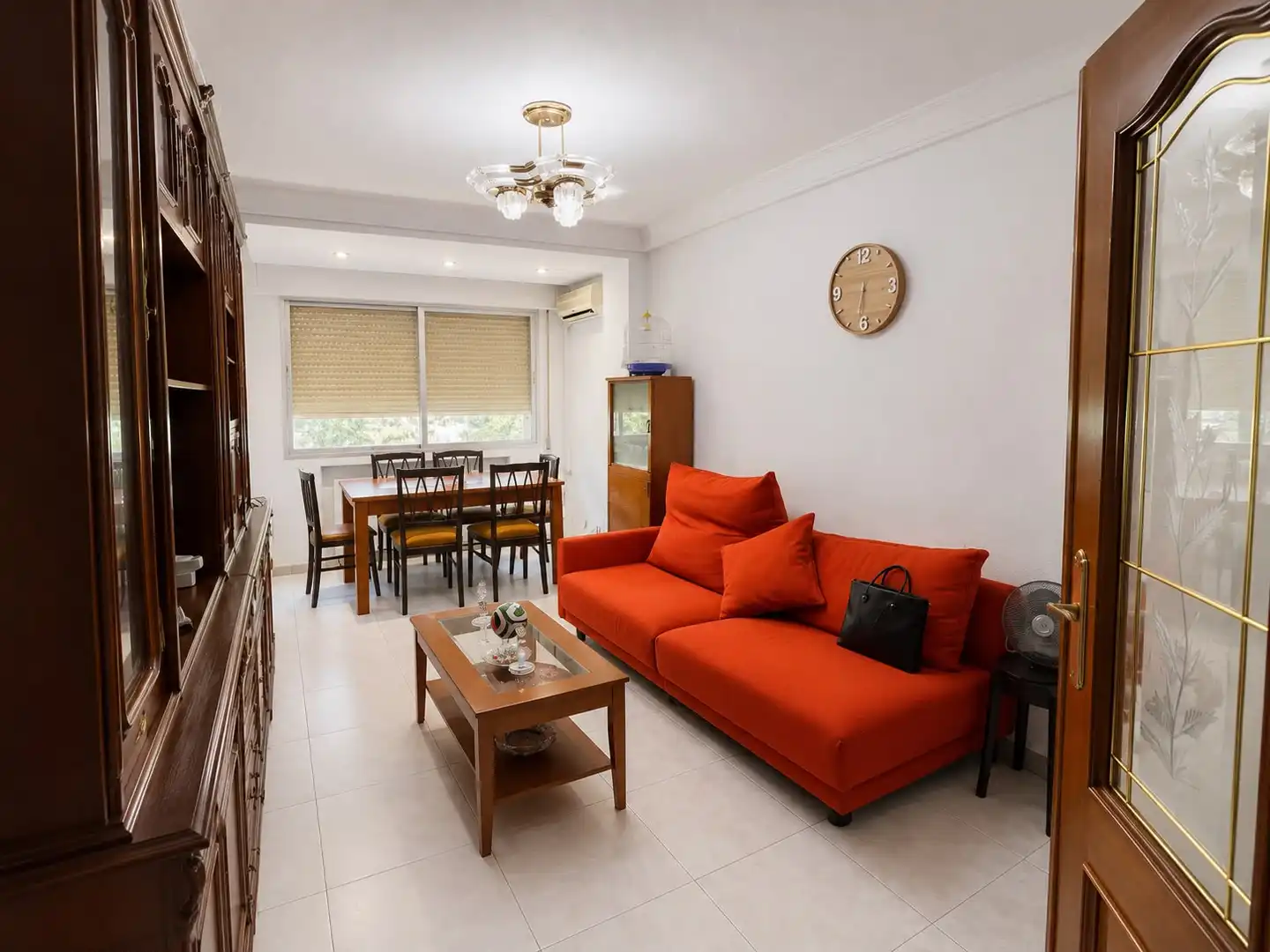 Living room of Flat for sale in Coslada  with Air Conditioner, Heating and Terrace