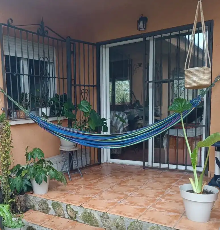 Jardín de Casa o chalet en venta en San Román de los Montes con Aire acondicionado y Calefacción