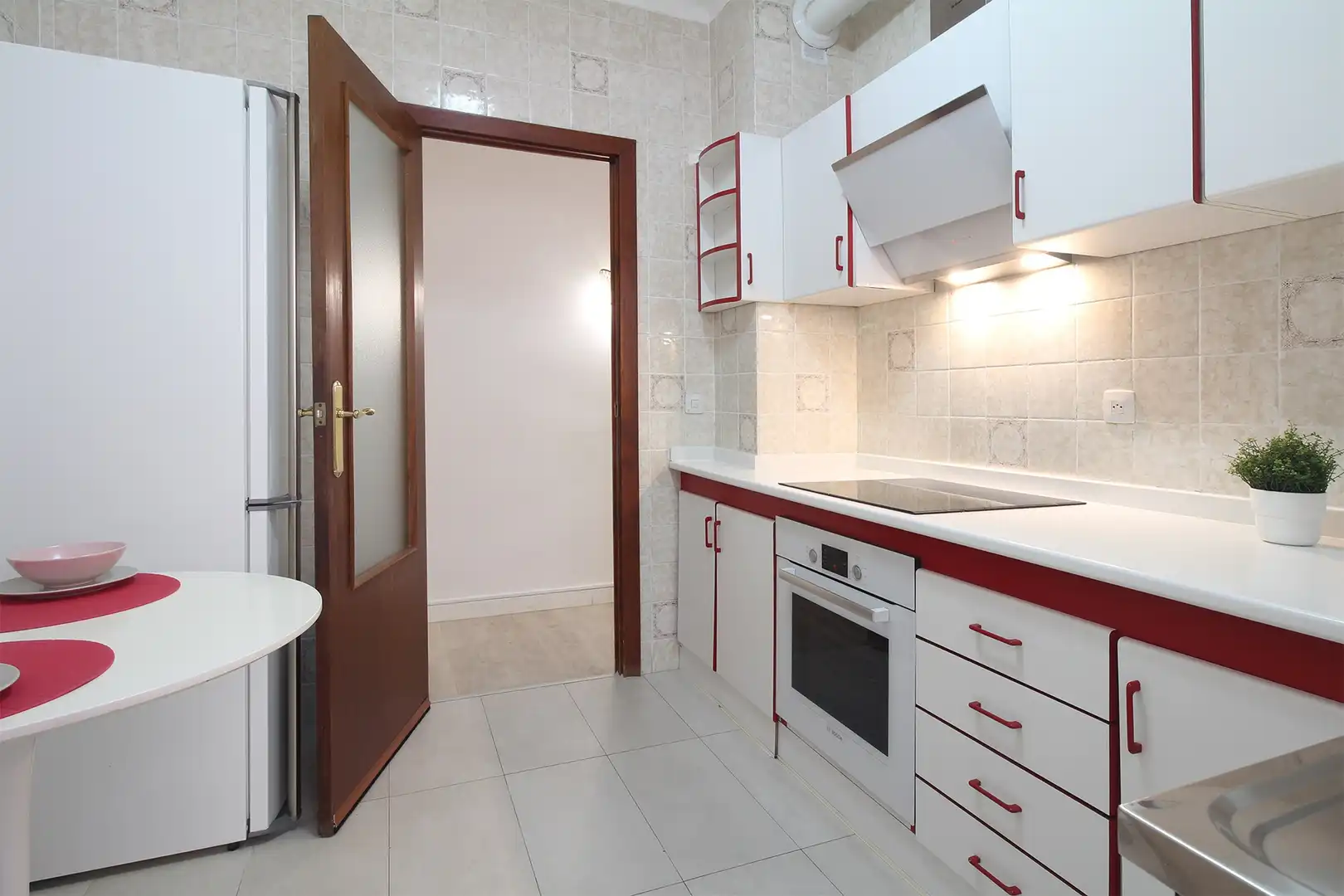 Kitchen of Flat for sale in Albacete  with Air Conditioner, Heating and Furnished