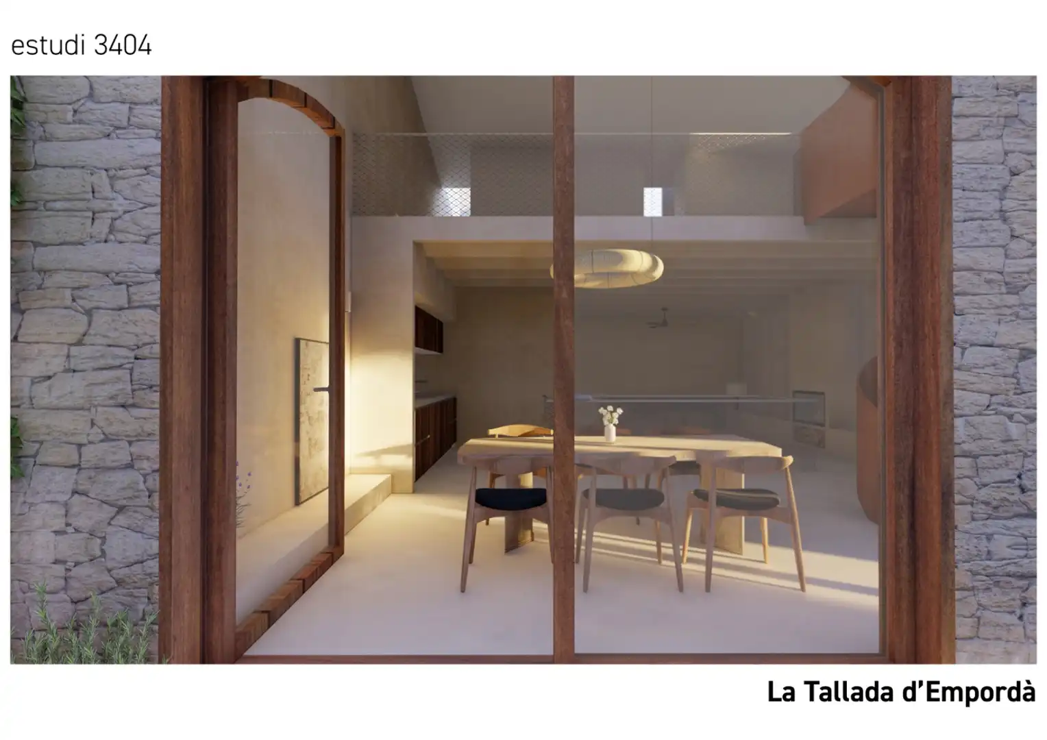 Esszimmer von Gebäude zum Verkauf in La Tallada d'Empordà