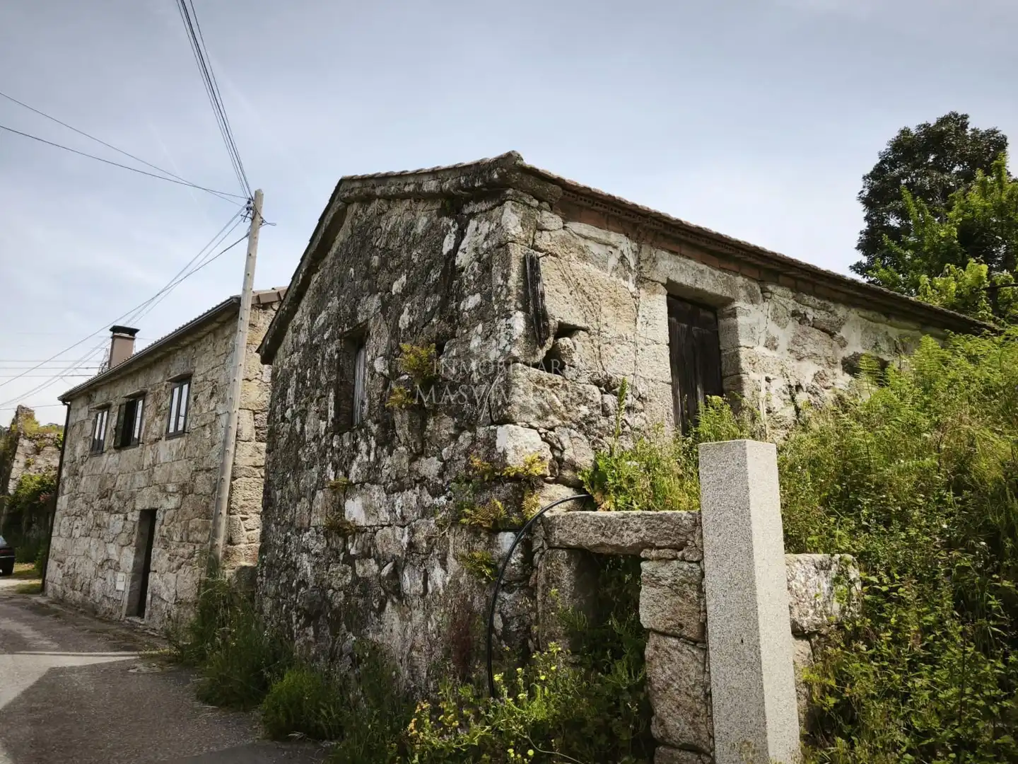 Vista exterior de Casa o chalet en venta en Crecente con Jardín privado
