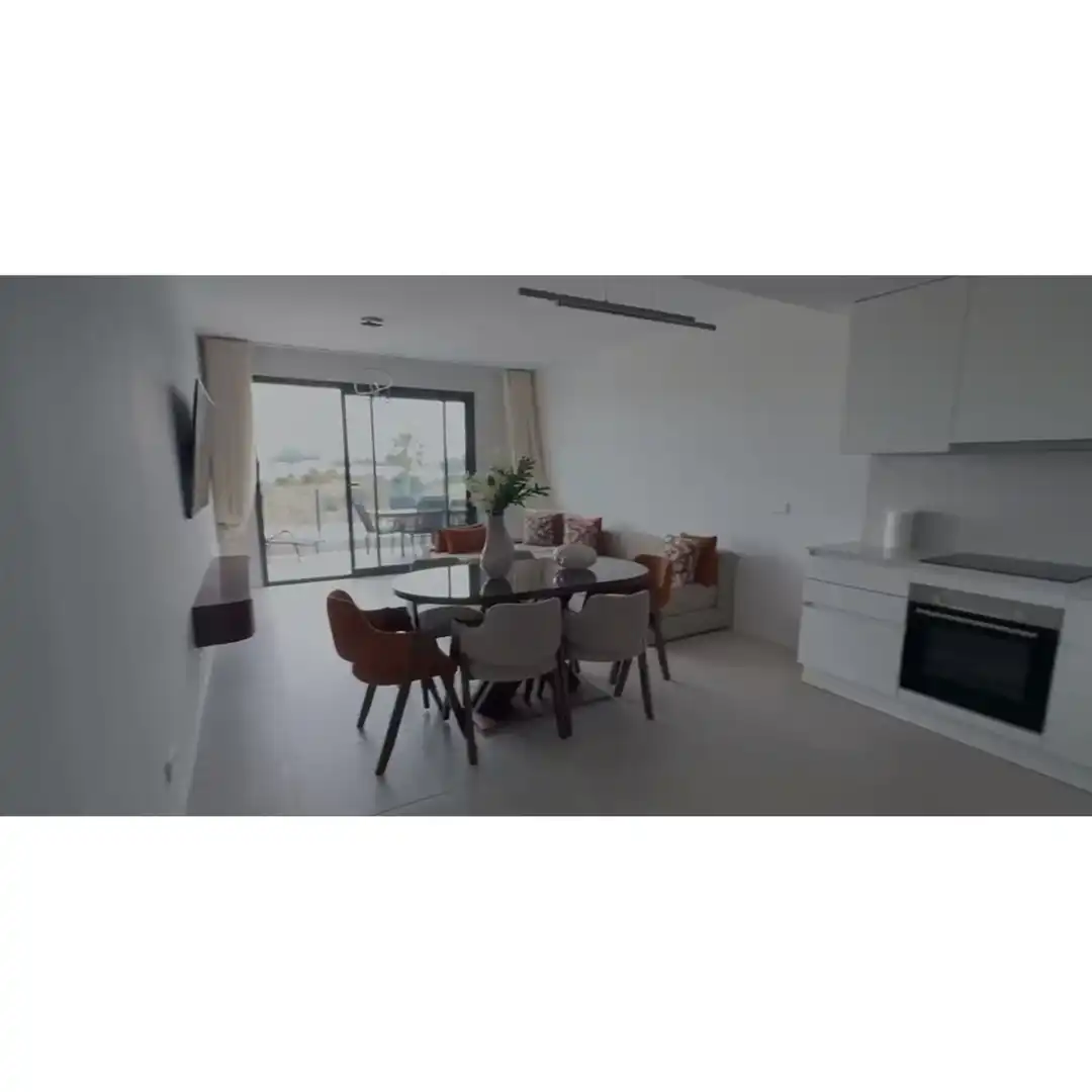 Comedor de Apartamento de alquiler en Mijas con Aire acondicionado y Piscina comunitaria