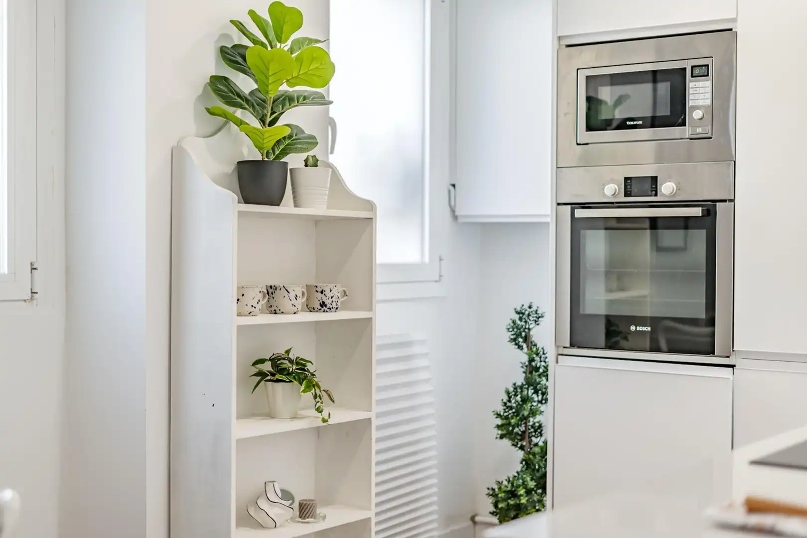Kitchen of Flat for sale in Madrid  with Heating