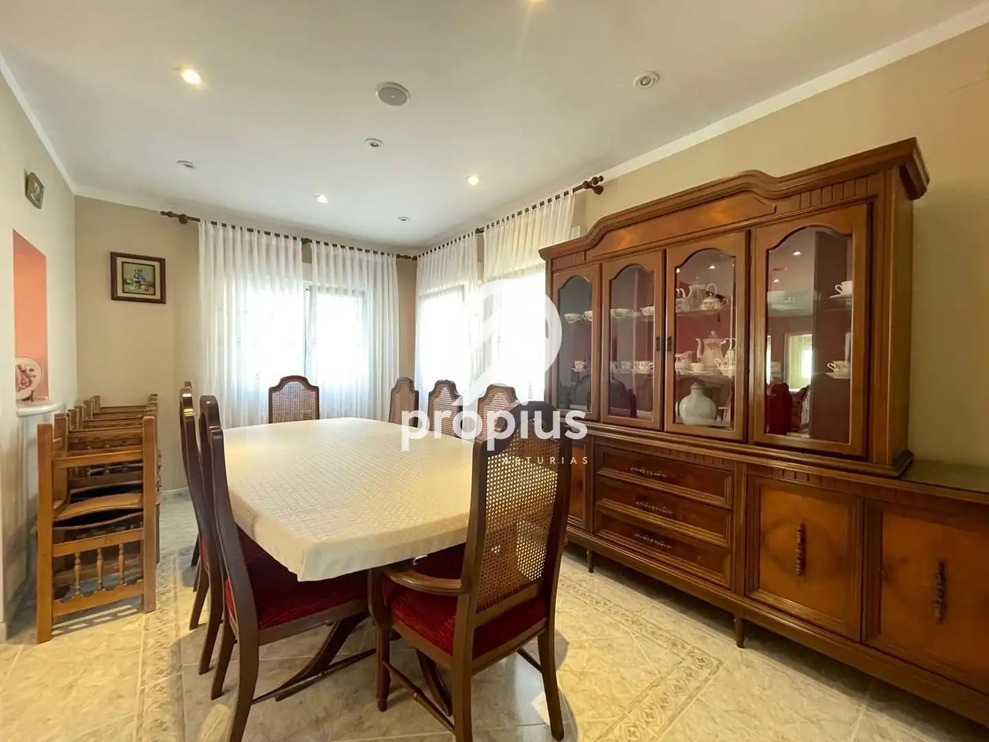 Dining room of Houses for sale in Llanes  with Heating, Private garden and Terrace