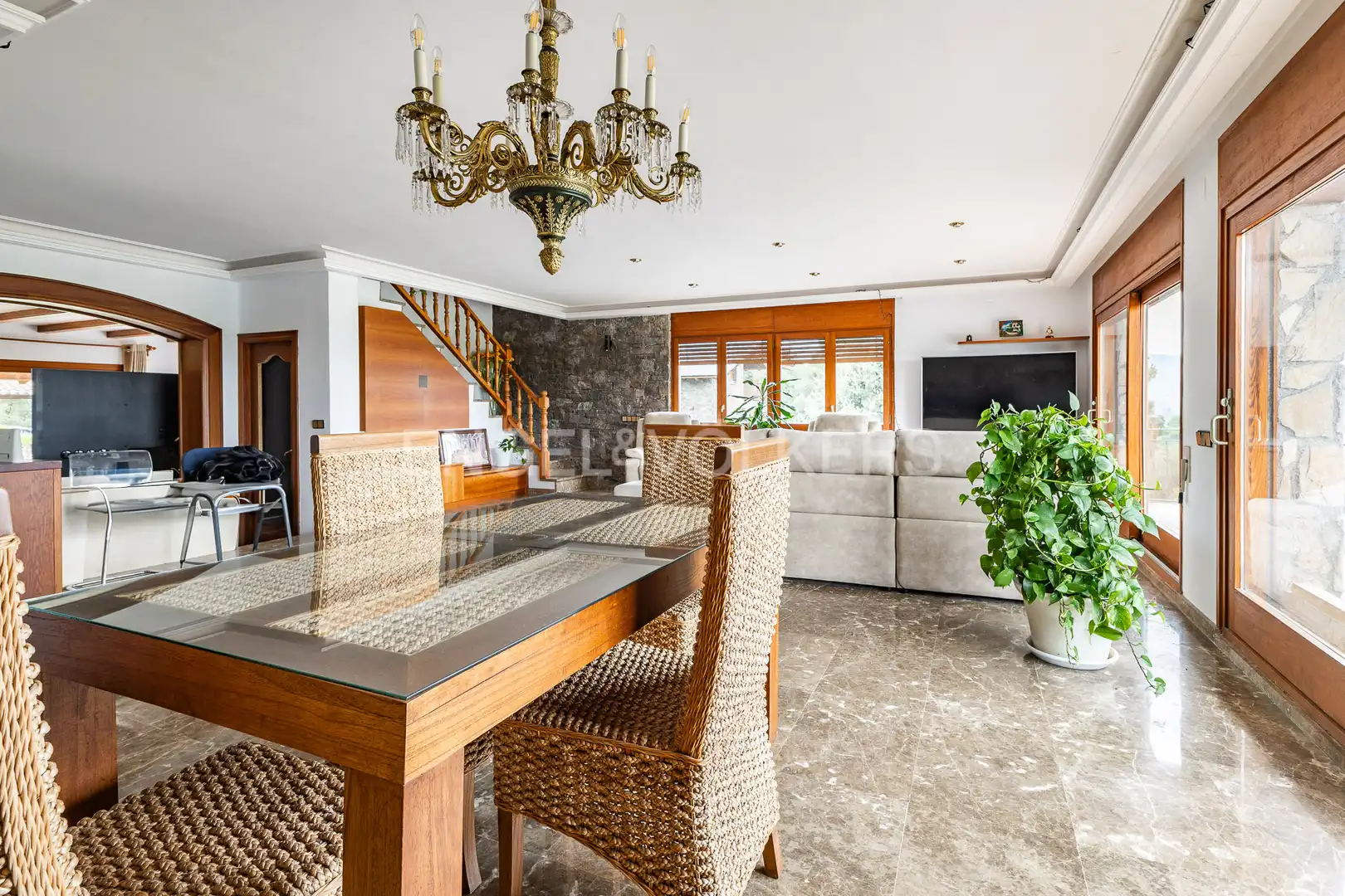Sala d'estar de Casa o xalet en venda en Seva amb Aire condicionat, Calefacció i Jardí privat