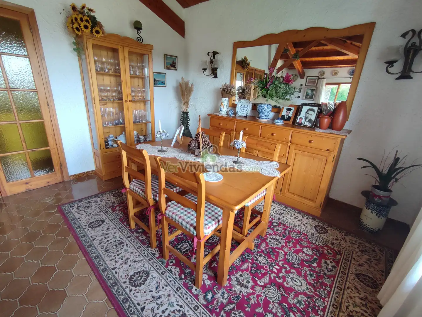 Comedor de Casa o chalet en venta en Vallirana con Calefacción, Jardín privado y Terraza
