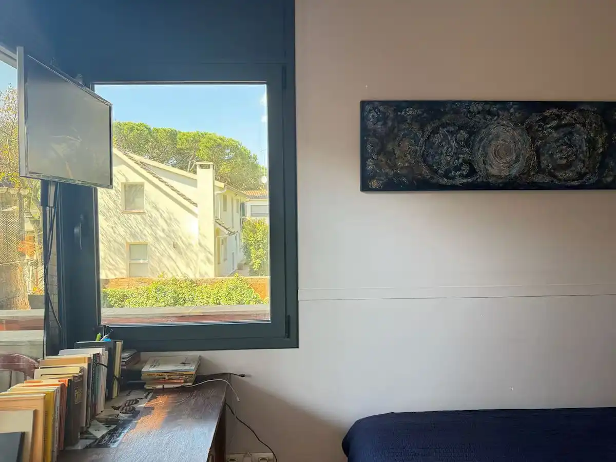 Bedroom of Houses for rent in Castelldefels  with Air Conditioner, Private garden and Terrace