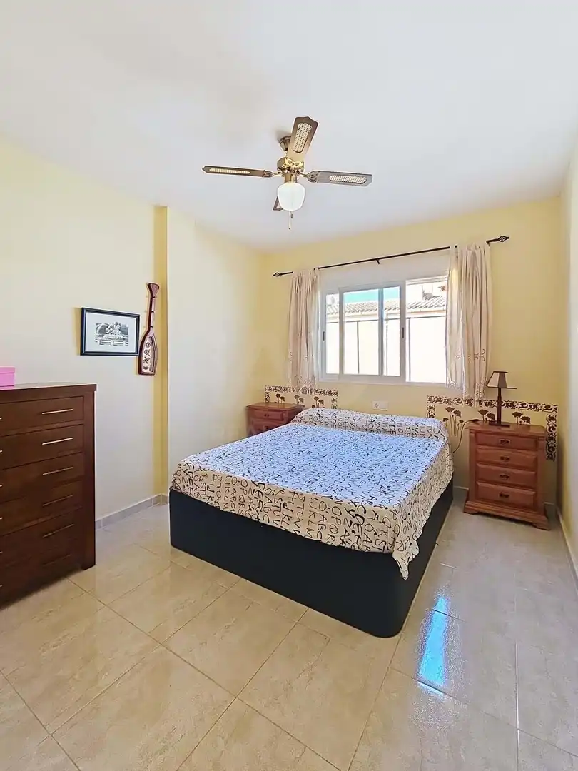 Bedroom of Flat for sale in Miramar  with Air Conditioner, Heating and Terrace
