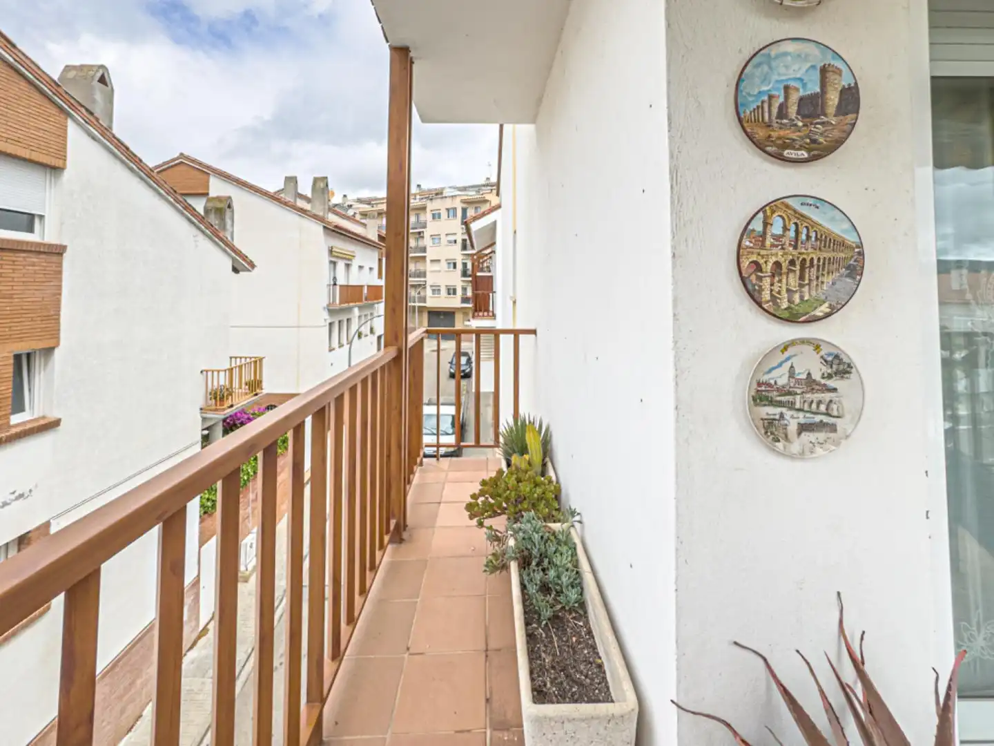 Balcony of Attic for sale in Sant Pere de Ribes  with Heating, Private garden and Parquet flooring