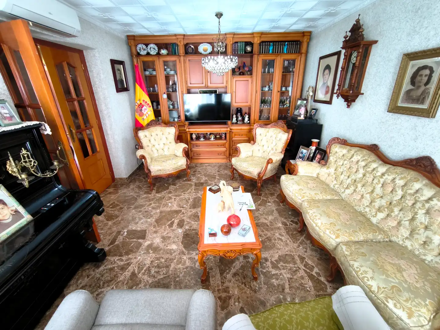 Sala de estar de Casa o chalet en venta en Cartagena con Aire acondicionado, Calefacción y Jardín privado