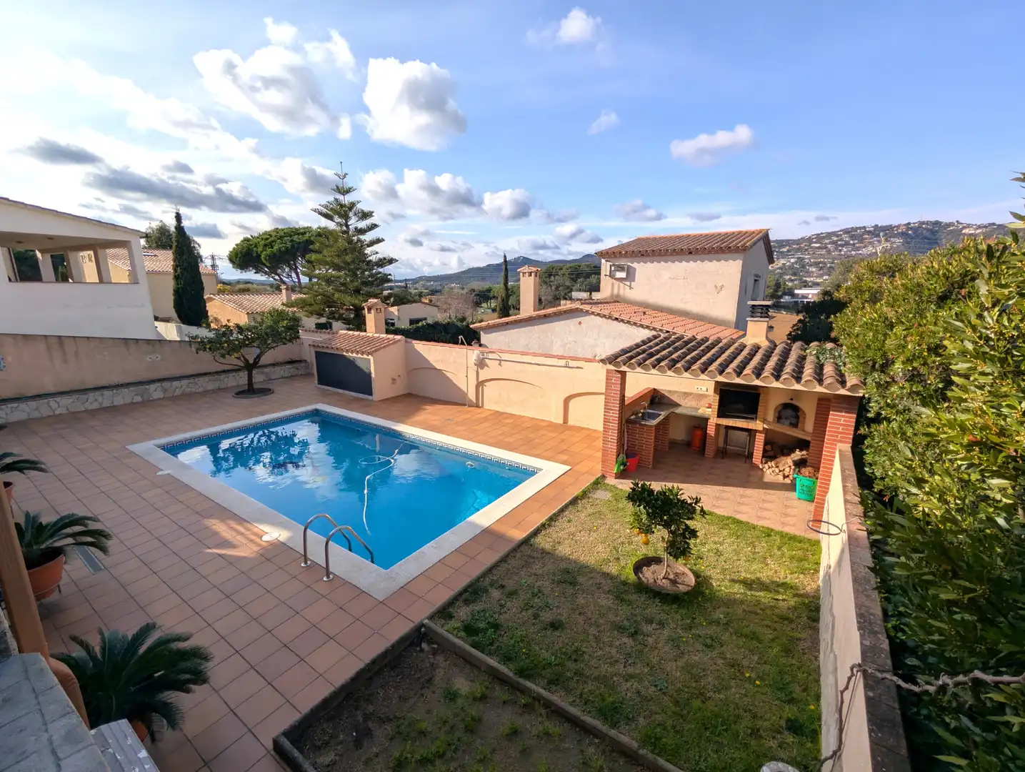 Piscina de Casa o chalet en venta en Castell d'Aro, Platja d'Aro i s'Agaró con Calefacción, Jardín privado y Terraza