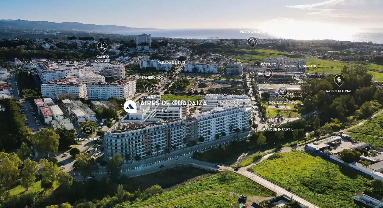 Vista exterior de Apartamento en venta en Marbella con Aire acondicionado, Terraza y Trastero