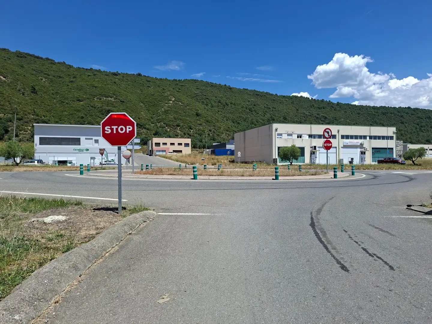 Exterior view of Industrial land for sale in Boltaña