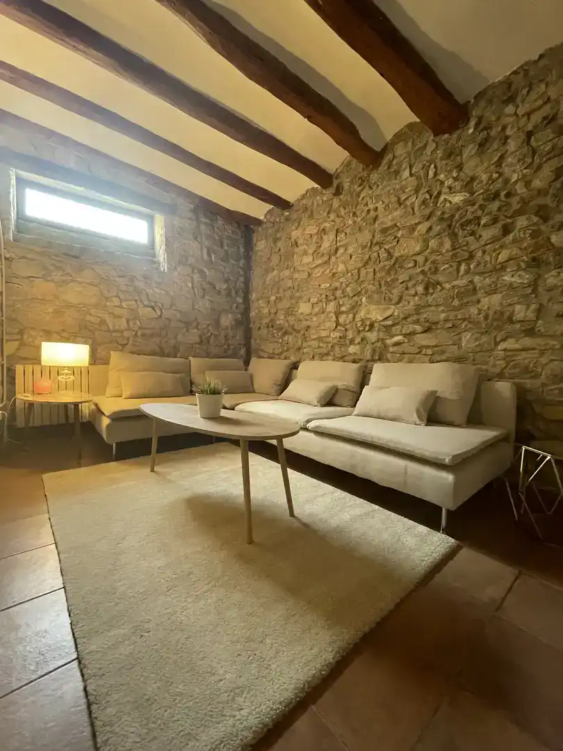 Sala d'estar de Casa o xalet en venda en La Torre de Claramunt amb Balcó