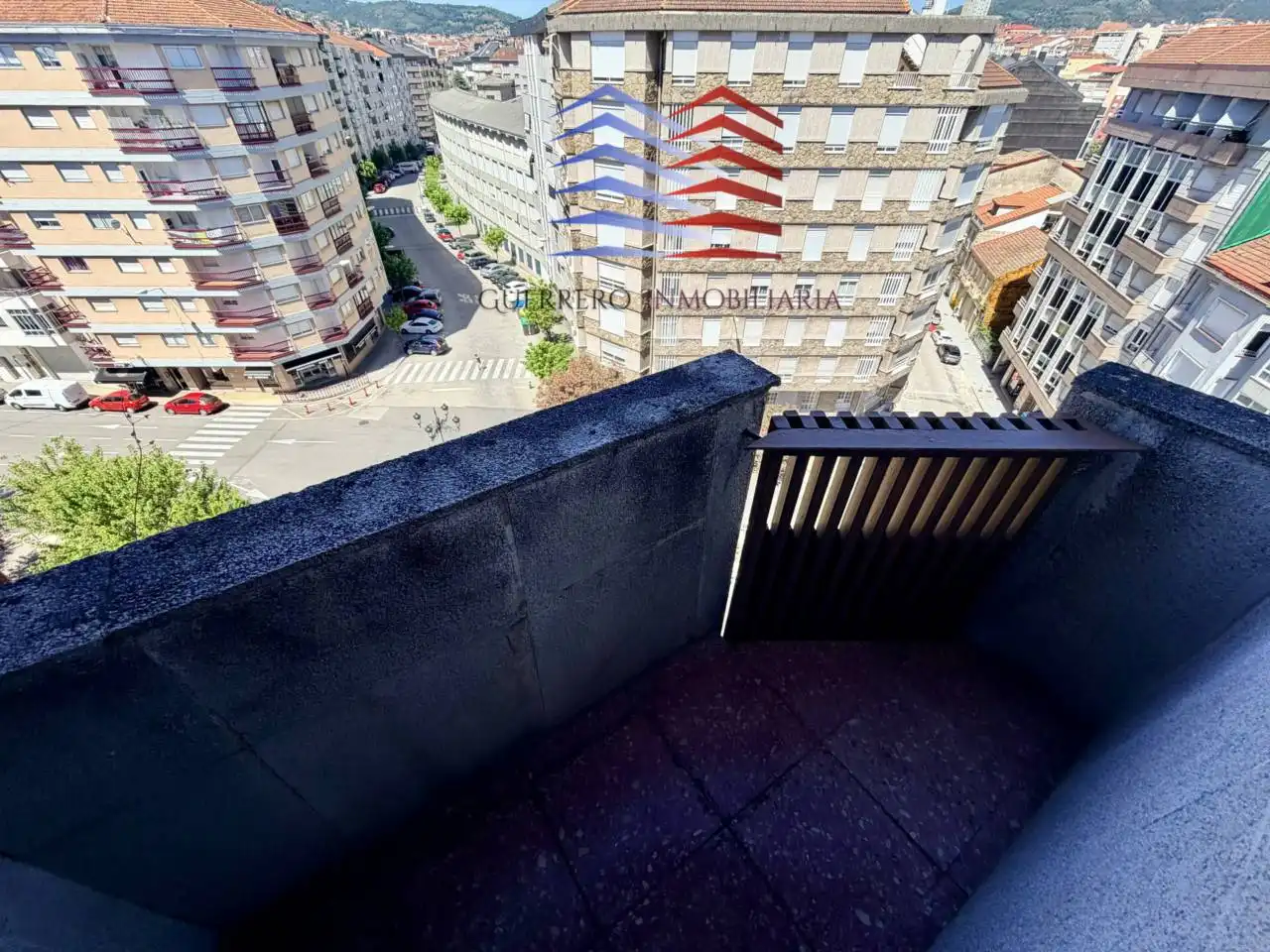 Vista exterior de Pis de lloguer en Ourense Capital  amb Calefacció, Parquet i Traster