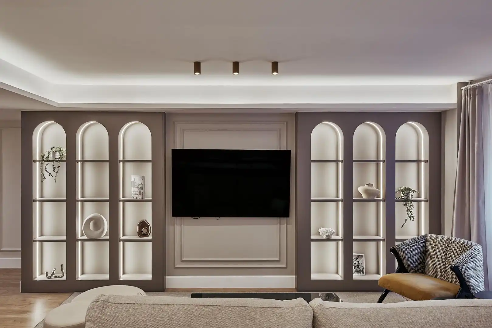 Sala de estar de Piso en venta en Madrid con Aire acondicionado, Calefacción y Domótica