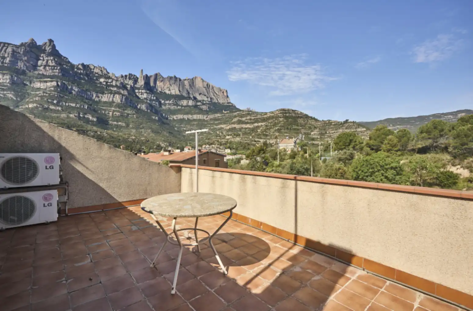 Terraza de Casa o chalet en venta en Monistrol de Montserrat con Aire acondicionado, Calefacción y Jardín privado
