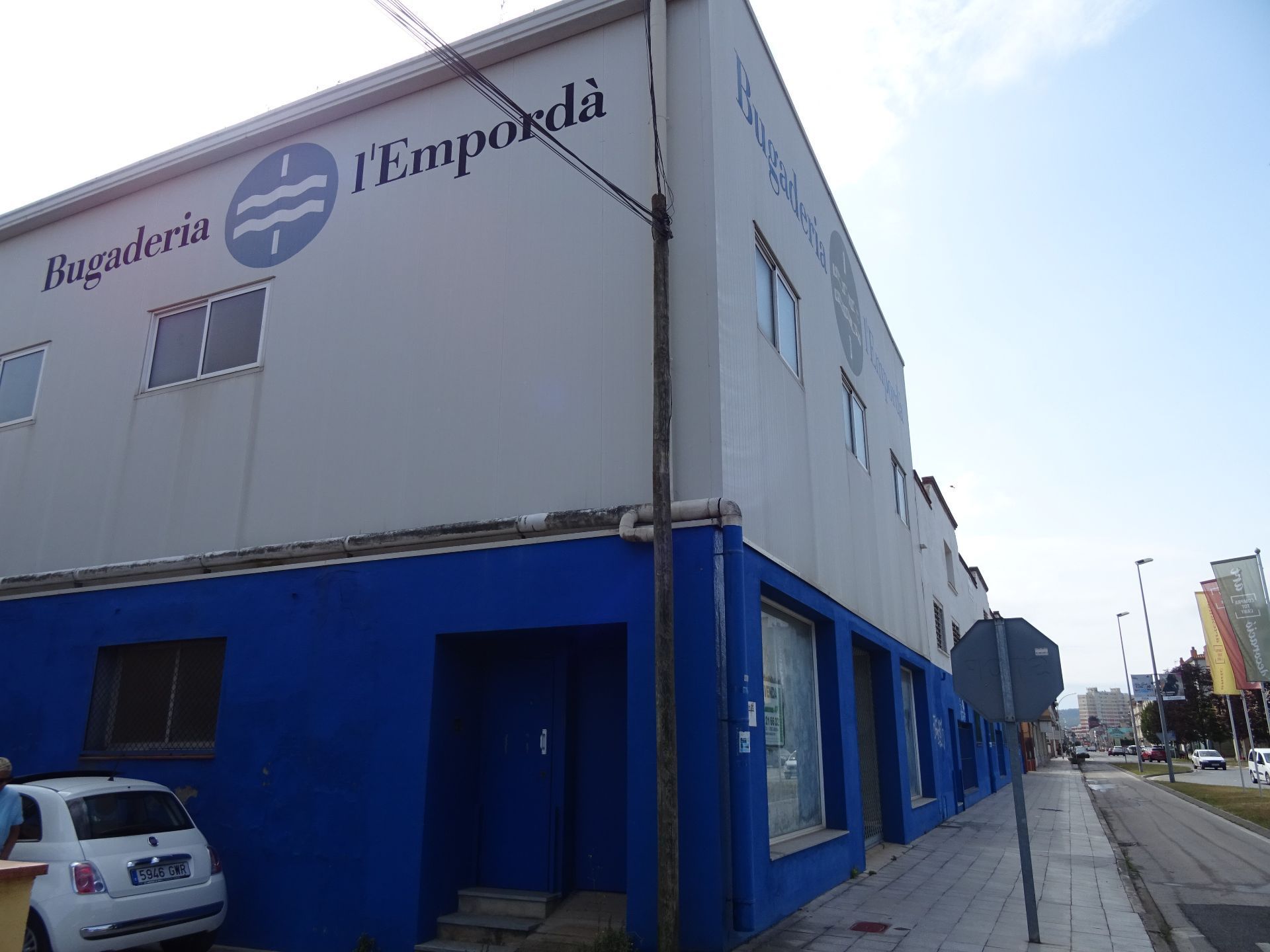 Vista exterior de Nave industrial en venta en Corçà