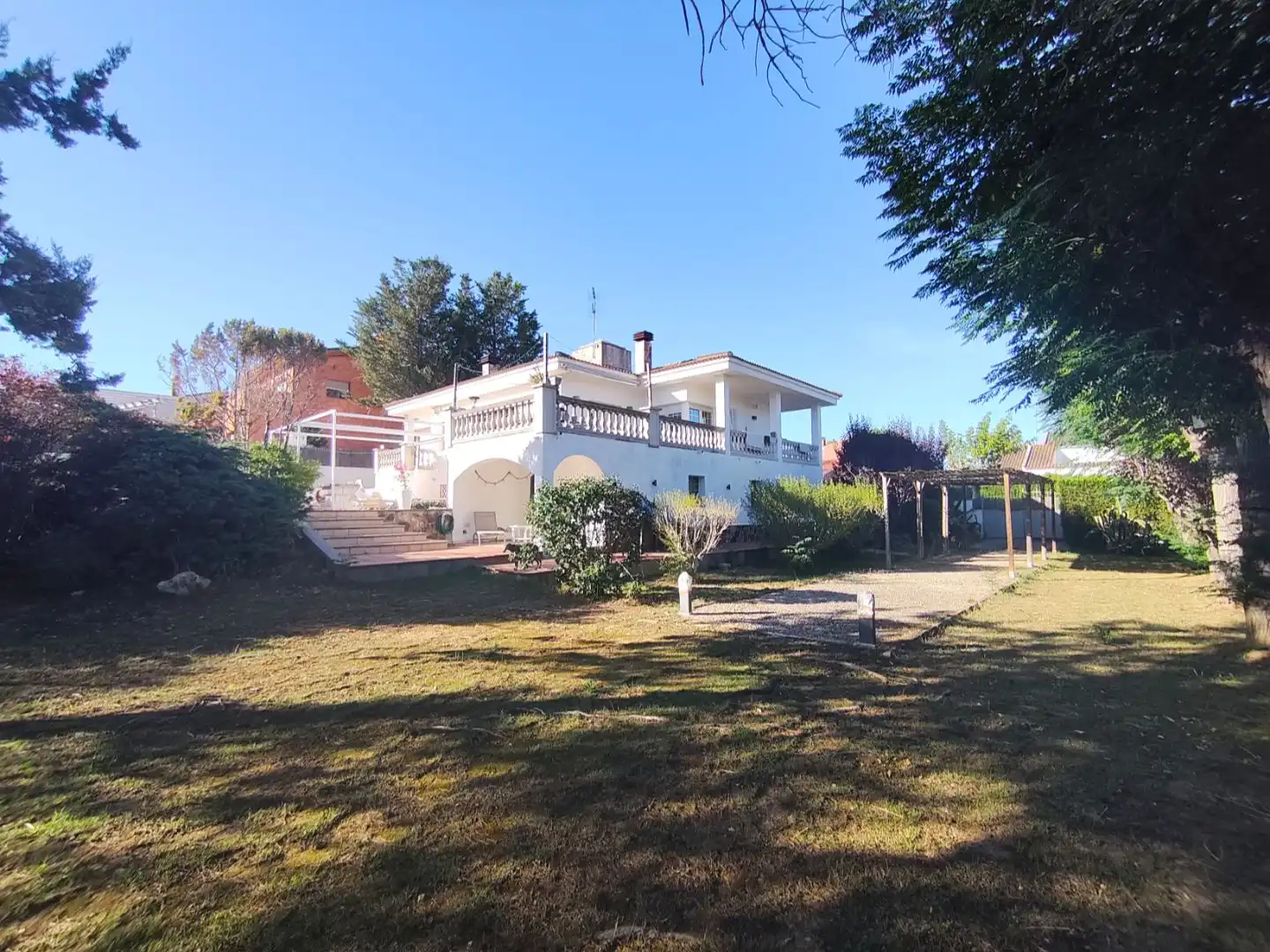 Jardín de Casa o chalet en venta en Olèrdola con Aire acondicionado, Terraza y Piscina